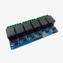 Load image into Gallery viewer, 12V 6 Channel Relay Module with Optocoupler