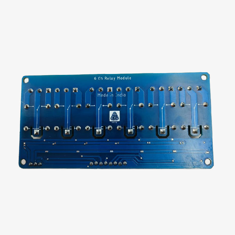 6 Channel 12V Relay Module with Optocoupler