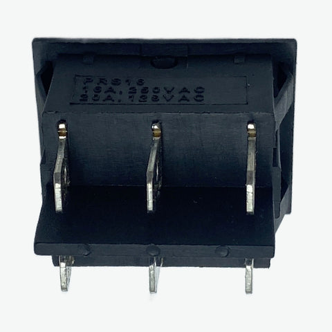 6-Pin DPDT Miniature Rocker Switch - 16A 250V AC