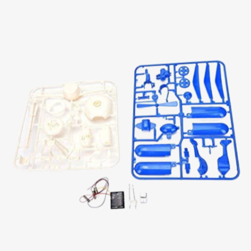 6-in-1 Rechargeable Solar Power DIY Robot STEM Kit for Kids