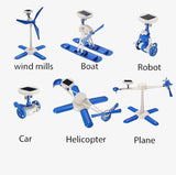 6-in-1 Rechargeable Solar Power DIY Robot Educational Kit for Kids