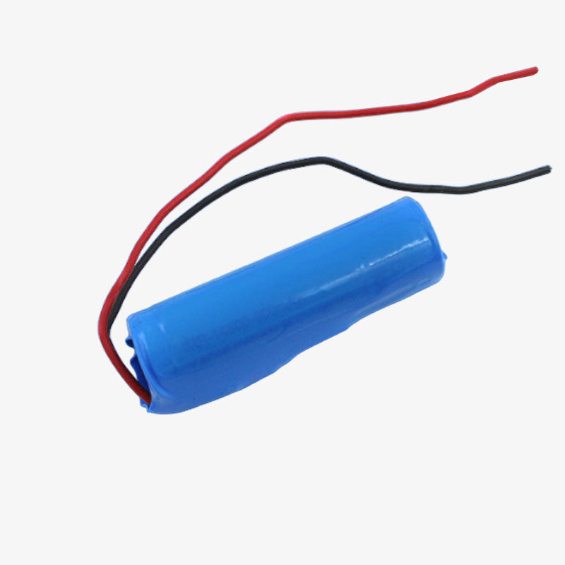 600mAh 3.7V 14500 Li-ion Battery with BMS and Wire