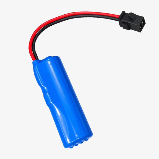 600mAh 3.7V 14500 Li-ion Rechargeable Battery with BMS and SM Connector for RC Cars, Remote Control Toys, Robot Kits & DIY Projects