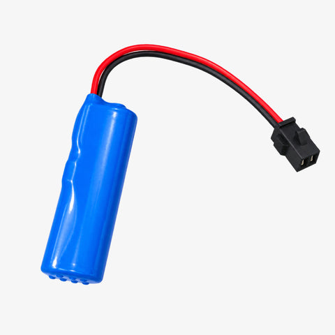 600mAh 3.7V 14500 Li-ion Rechargeable Battery with BMS and SM Connector for RC Cars, Remote Control Toys, Robot Kits & DIY Projects