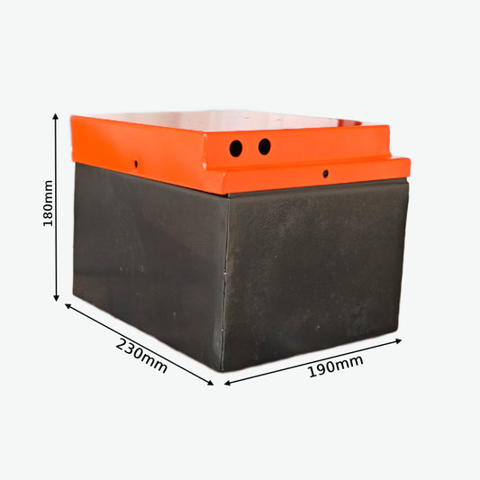 48V Metal Sheet Box For Scooty Battery Pack - (230x190x180mm)
