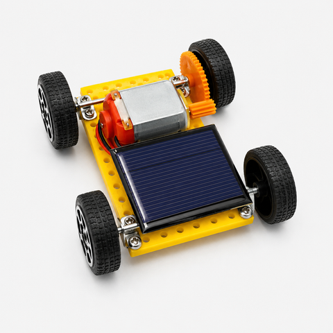 Mini DIY Solar Powered Toy Car Kit