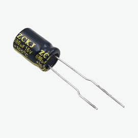 680µF 16V Aluminium Electrolytic Capacitor