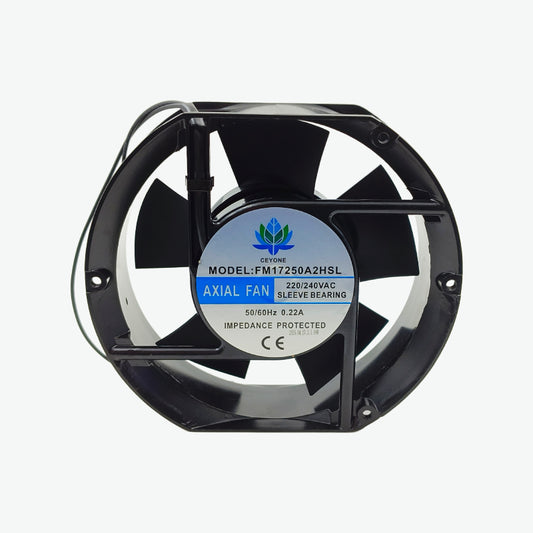 6 inch Axial Fan Oval for Cooling - 220/240 VAC