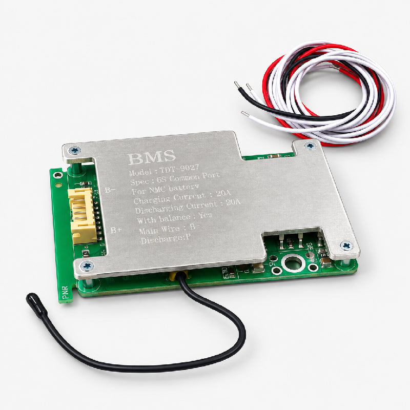 6S 20A 22.2V NMC BMS with Balance for Lithium Battery Pack - (TDT-9027)