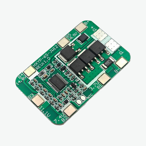 6S 20A 24V Li-ion Battery Protection Module BMS