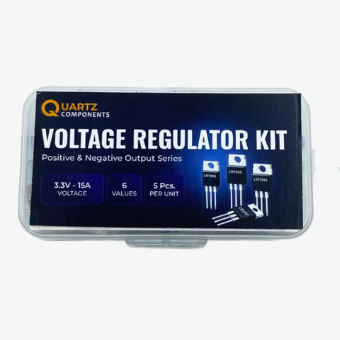 6 Values Negative Voltage Regulator Kit with Adjustable Output