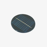 Portable Round Solar Panel 0.48W 6V 80mA