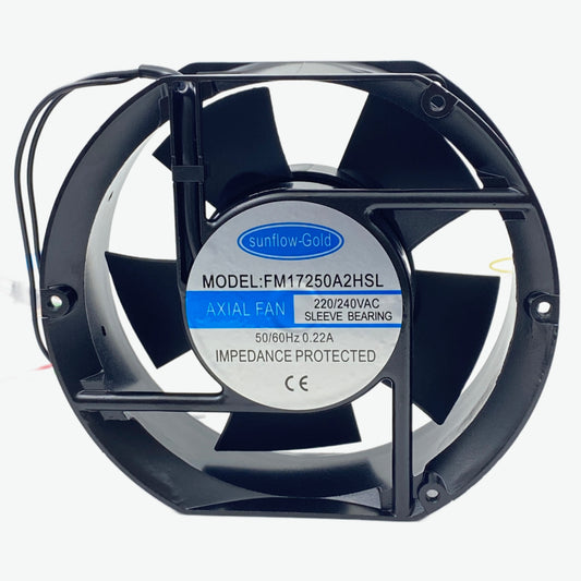 6 inch Axial Fan Oval for Cooling - 220/240 VAC