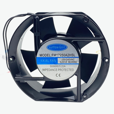 6 inch Axial Fan Oval for Cooling - 220/240 VAC