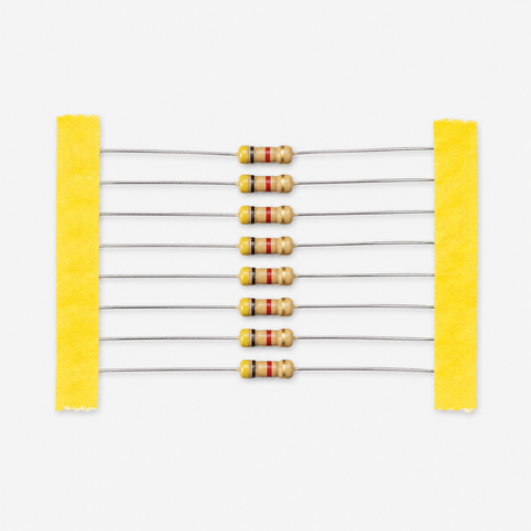 4.7K ohm, 1/2 Watt Resistor with 5% tolerance (Pack of 10)