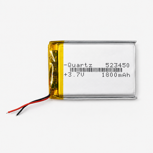 3.7V 1800mAH Li-Po Rechargeable Battery (KP 523450)