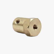 Load image into Gallery viewer, 6x18mm Hex Coupling for Robot Smart Car Wheel Shaft Support