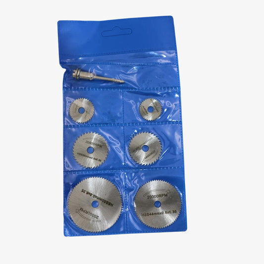 Metal HSS Circular Saw Blade Set Cutting Discs for Rotary Tool