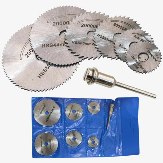 6pcs Metal HSS Circular Saw Blade Set Cutting Discs for Rotary Tool
