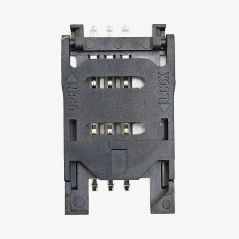 6 pin Flip Open SIM Card Holder