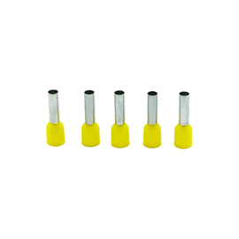 6 sqmm Insulated Terminal Ferrule End Lug - E-6012 Crimp Wire Lugs/End Sealing Lugs/Crimp Connectors/Tubular Lugs - Pack of 5-picture-15