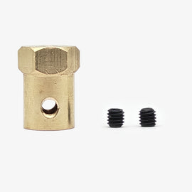 6mm Hex coupling for Robot Smart Car Wheel 18mm Length
