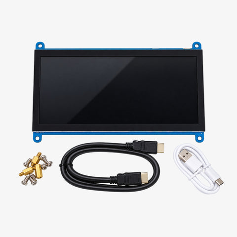 7-Inch HDMI Touch Display – 1024 × 600 IPS Capacitive Touch Screen