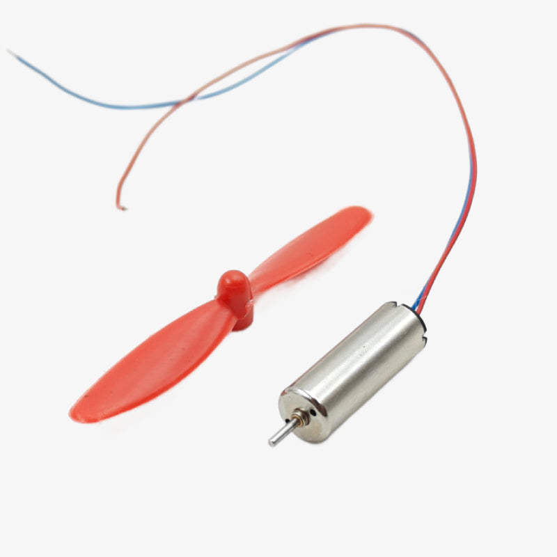 720 Magnetic Micro Coreless Drone Motor with Fan Blade