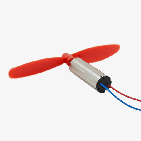 720 Magnetic Micro Coreless Drone Motor with Fan Blade
