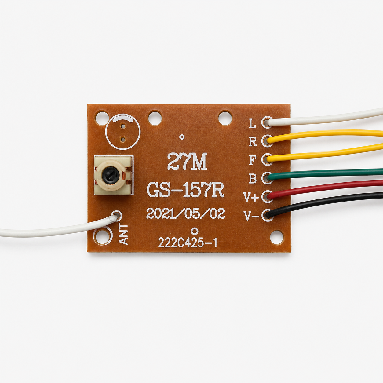4CH 27MHZ Remote Transmitter & Receiver Board