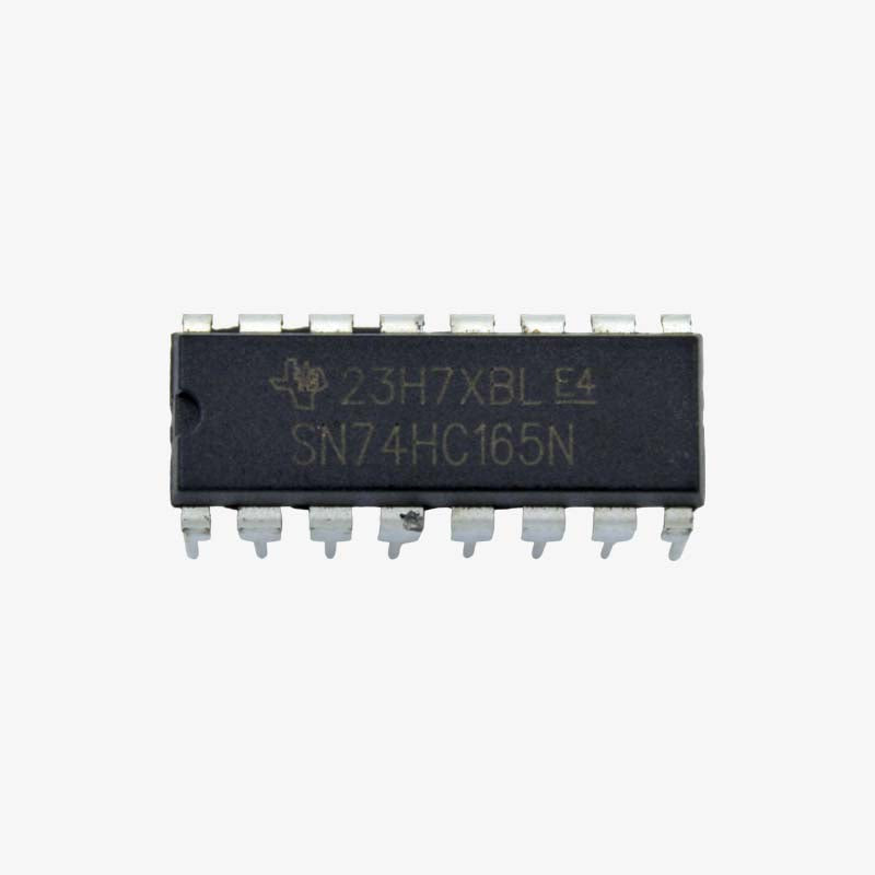 74HC165 Shift Register IC - 8-bit Parallel in Serial Out