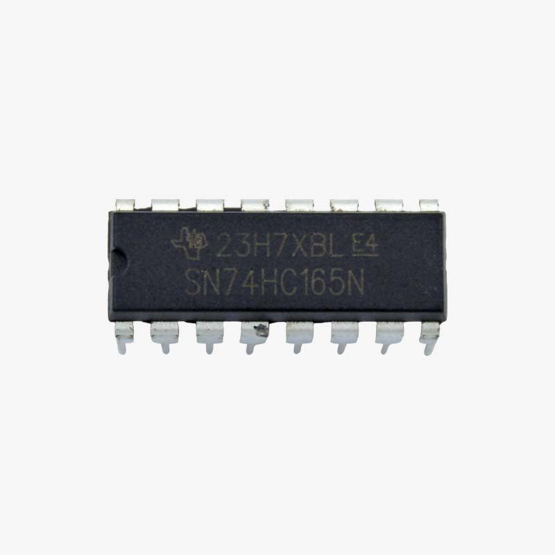 74HC165 Shift Register IC - 8-bit Parallel in Serial Out – QuartzComponents