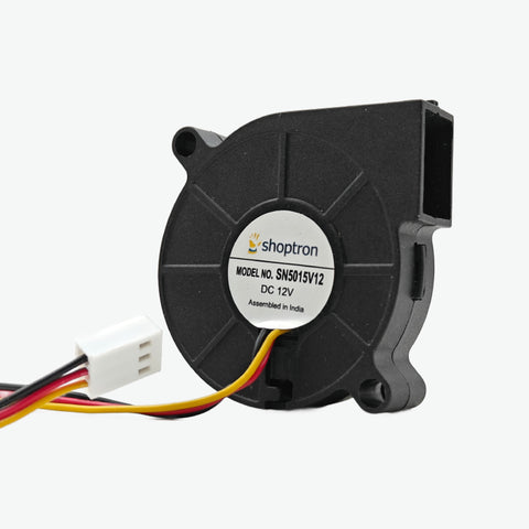 HE3D 3D Printer 5015 12V Vortex Turbo Cooling Fan ‎(50×50×15 mm)