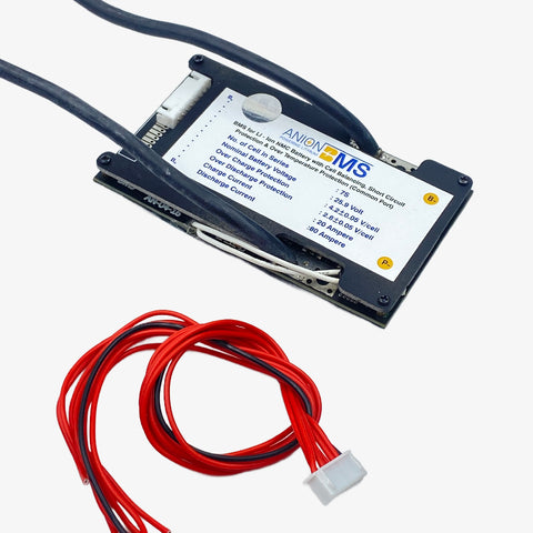 7S 24V/25.9V 80A BMS for Lithium Ion NMC Battery With Cell Balancing (Common Port)