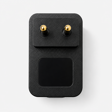 Black GE 15 Adapter Charger Cabinet Enclosure (80 x 50 x 30 mm)