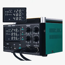 Load image into Gallery viewer, YIHUA 853AAA-I Basic Version 3 in 1 Digital SMD Rework Soldering Station with Hot Air Gun