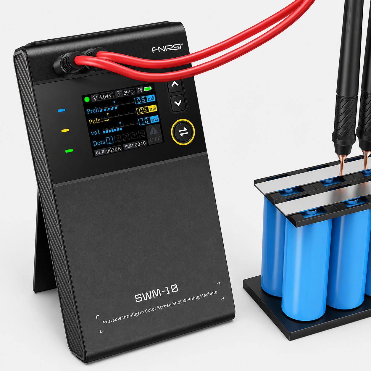 FNIRSI® SWM-10 Portable Smart Spot Welding Machine