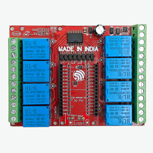 8 Channel Relay Board For ESP32 30 Pin DEVKIT V1 5V