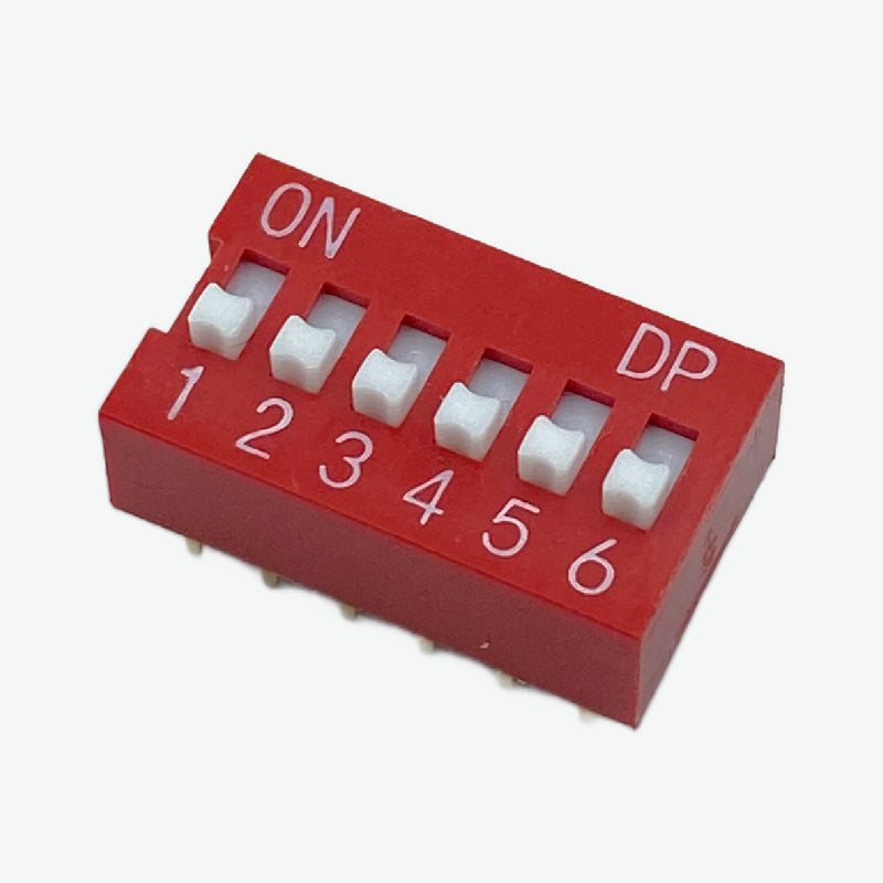 6 Position DIP Switch