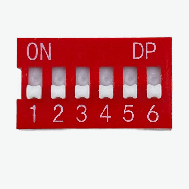 6 Position DIP Switch