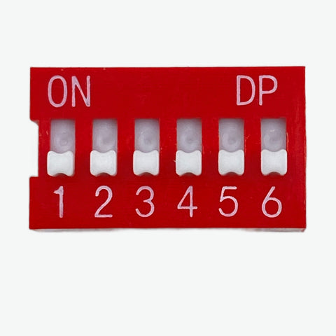 6 Position DIP Switch