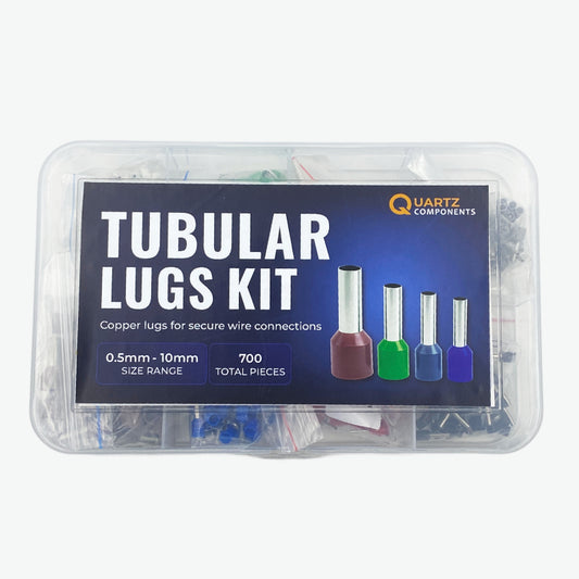 8 Types Insulated Terminal Ferrule Tubular Lugs Kit from 0.5mm to 10mm 