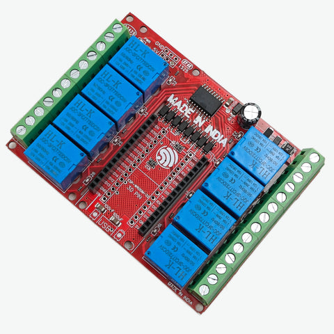 8 Channel Relay Board For ESP32 30 Pin DEVKIT V1 5V