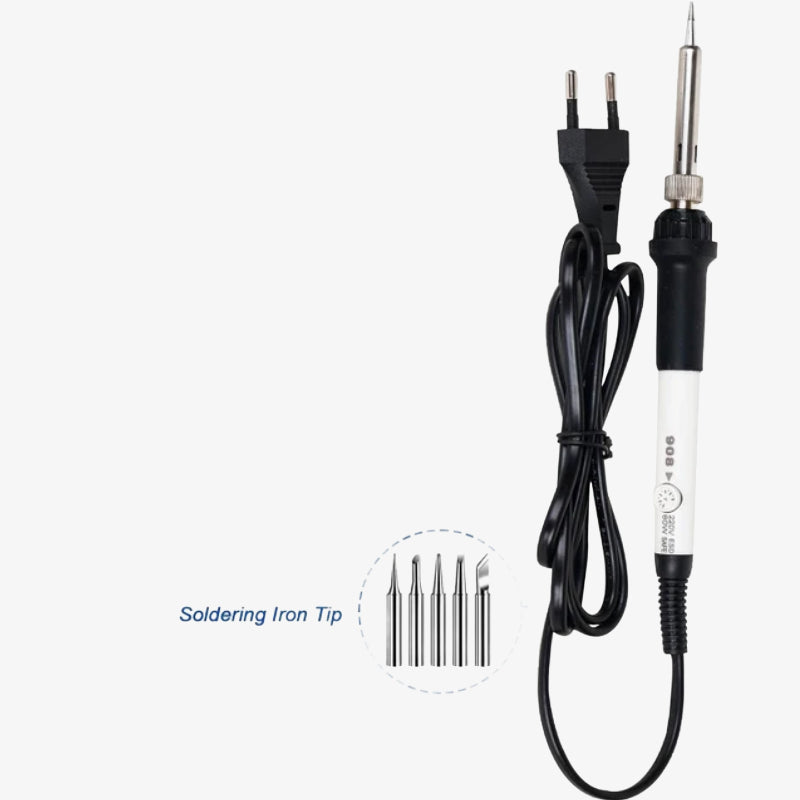 YIHUA 908 60W Electric Adjustable Temperature Soldering Iron Station