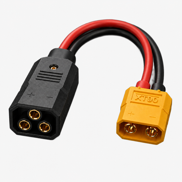 XT90 Male Connector to 3-Pin Male IEC320 C14 Power Plug Adapter Cable