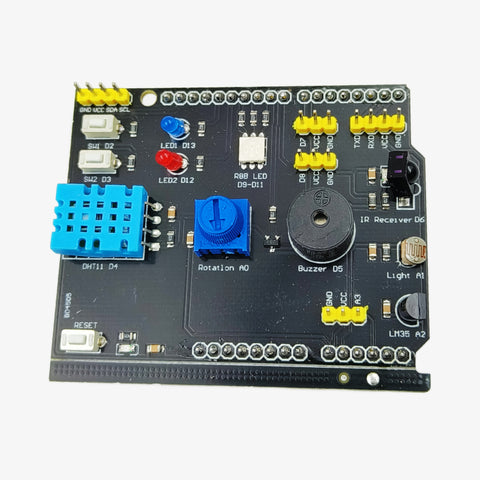 9 In 1 Multi-function Expension Board DHT11 Temperature and LM35