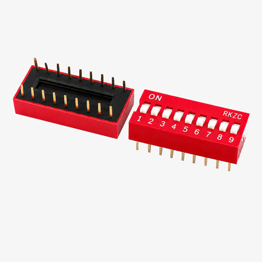 9 Position DIP Switch