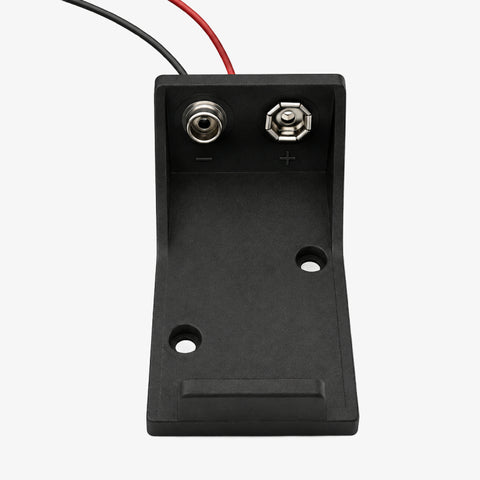 9V Battery Holder Case Without Lid with Open Cable Wires