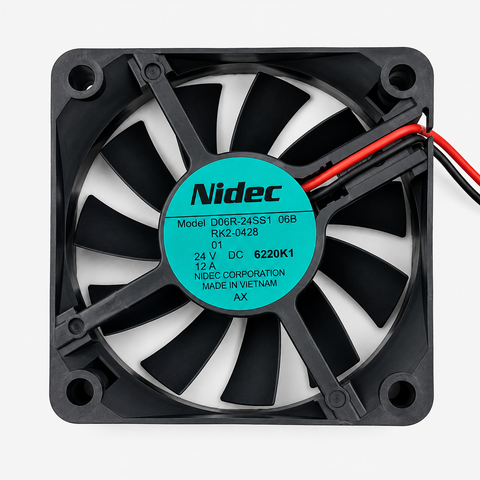 24V 6015 DC Oil Containing Cooling Fan with XH2.54-2P Connector