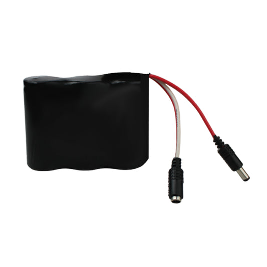 WATTNINE 9V Lithium Battery with 6000mAh Capacity - LiFePo4 cells with warranty